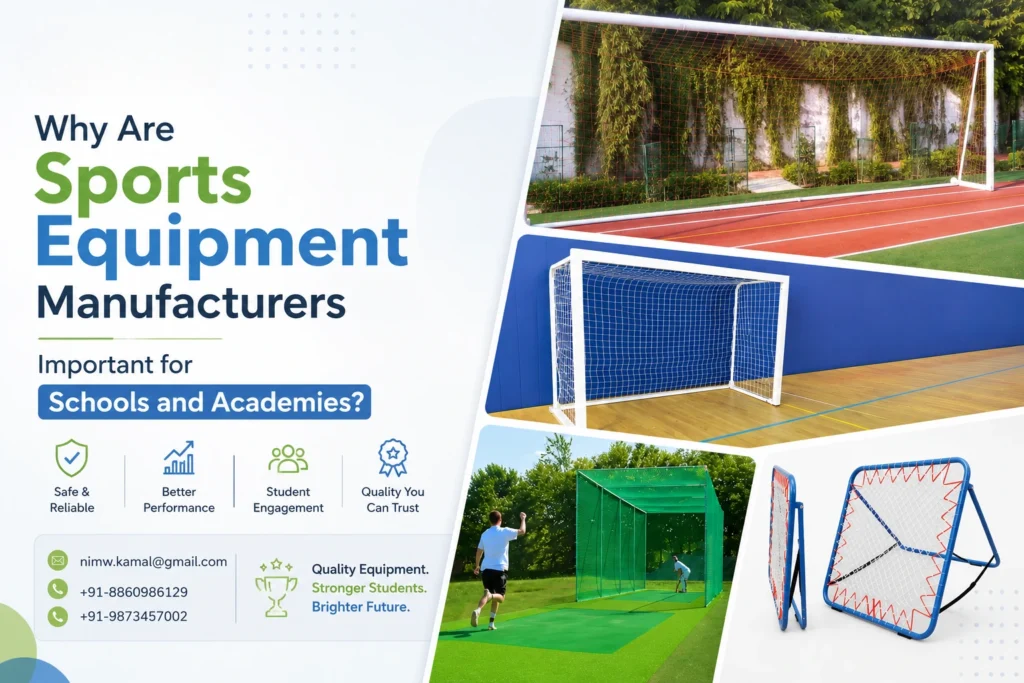 Why Are Sports Equipment Manufacturers Important for Schools and Academies